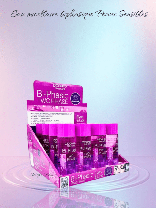 Eau micellaire biphasique peaux sensibles (D'Donna)