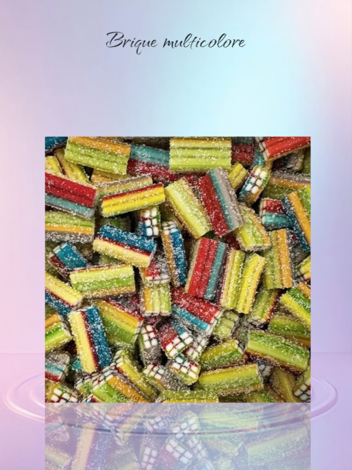 Brique multicolore (100g) 