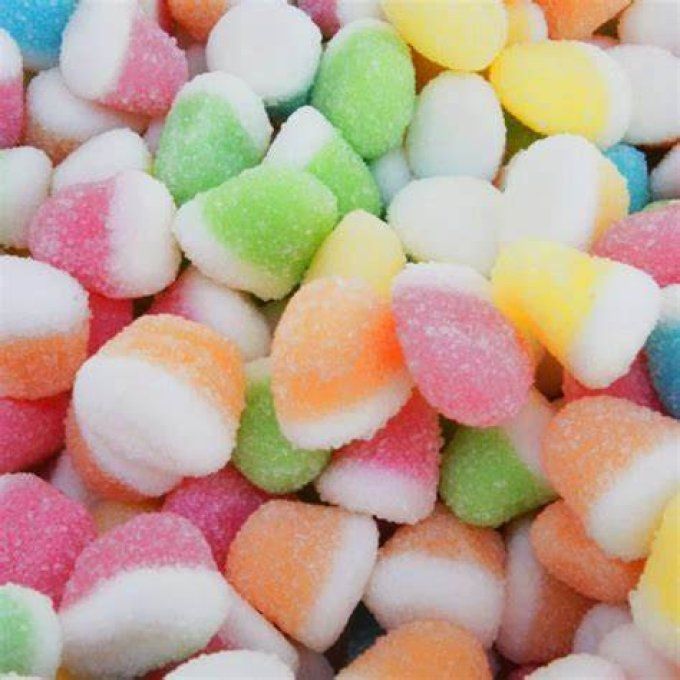 Mini Bisous Fruits (100g) 