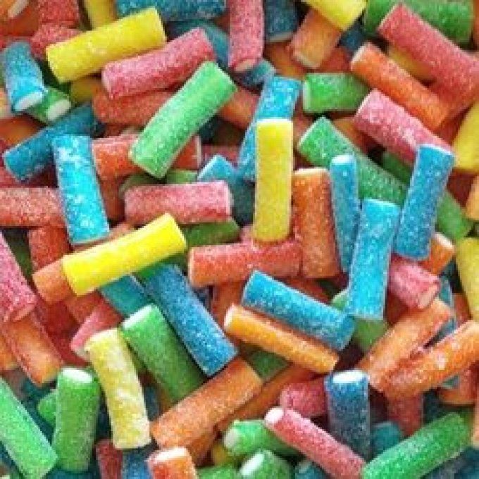 Mini câbles multifruit acidulés (100g)