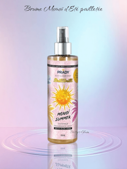 Brume Monoï d'été Pailletée (Prady) 250ml