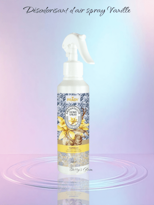 Désodorisant d'air spray Vanille 200ml Prady