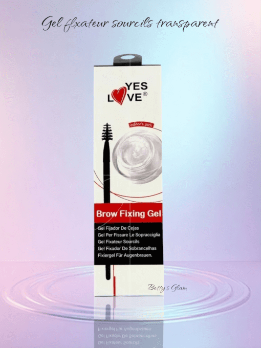 Gel fixateur sourcils transparent