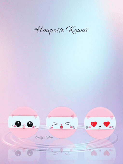 Houpette Kawaï (x3) 