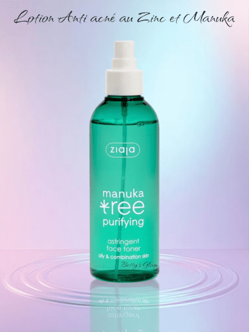 Lotion Anti-acné au zinc et Manuka 