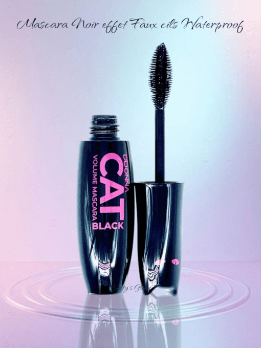 Mascara noir effet faux cils volume Waterproof (D'Donna)