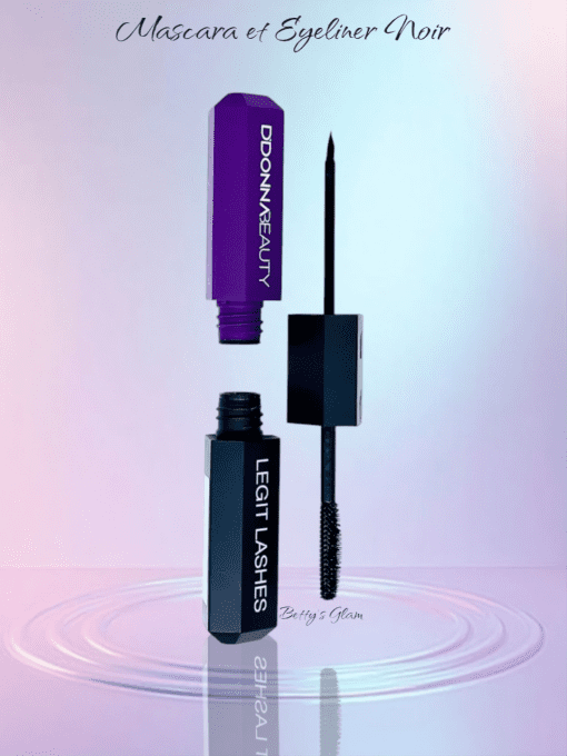 Mascara et Eyeliner Noir (D'Donna)