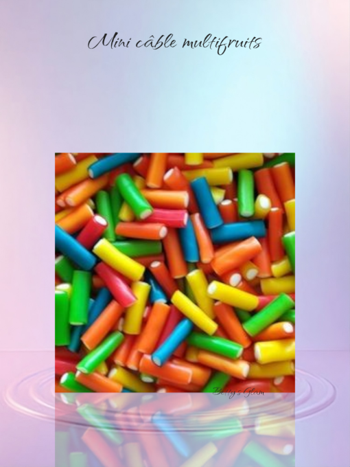 Mini câble multifruit lisse (100g) 