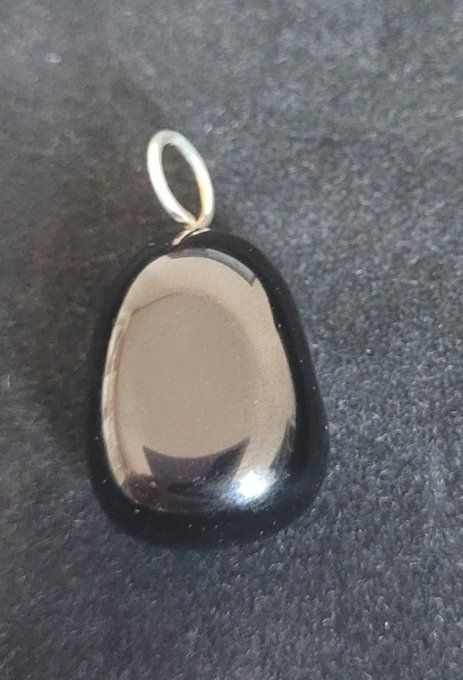 Pendentif Obsidienne noire