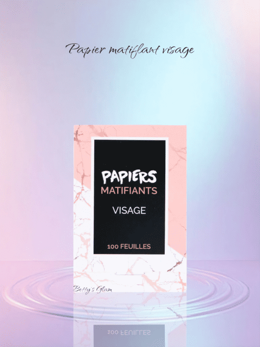 Papier matifiant visage