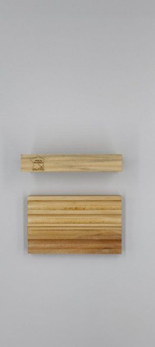 Porte-savon bois naturel