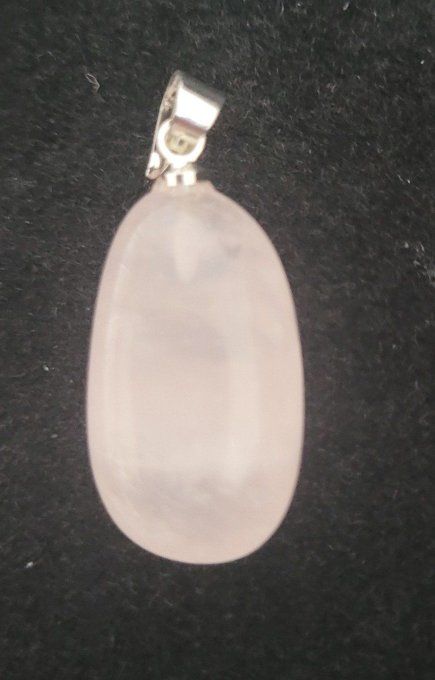 Pendentif Quartz rose