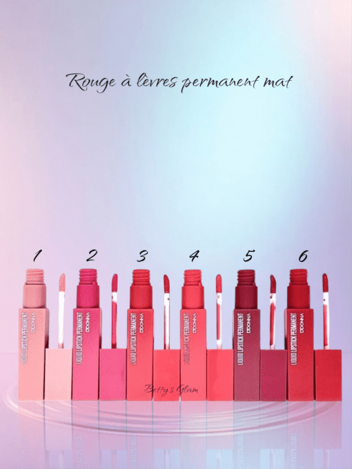 Rouge à lèvres permanent mat liquide (D'Donna)
